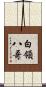 白領八哥 Scroll