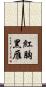 紅胸黑雁 Scroll