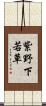 紫野下若草 Scroll
