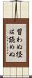 習わぬ経は読めぬ Scroll