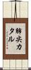 肺尖カタル Scroll