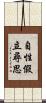 自性假立尋思 Scroll