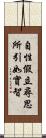 自性假立尋思所引如實智 Scroll