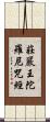 莊嚴王陀羅尼咒經 Scroll