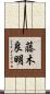 藤木良明 Scroll