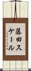 藤田スケール Scroll