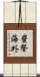 蜚聲海外 Scroll