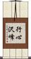 行心沢峰 Scroll