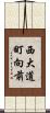 西大道町向前 Scroll
