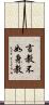 言教不如身教 Scroll