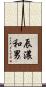 辰濃和男 Scroll