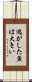 逃がした魚は大きい Scroll