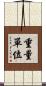 重量單位 Scroll