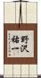 野沢祐一 Scroll