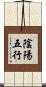陰陽五行 Scroll