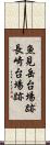 魚見岳台場跡長崎台場跡 Scroll