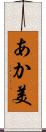 あか美 Scroll