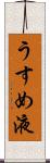 うすめ液 Scroll