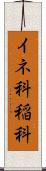 イネ科 Scroll