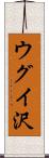 ウグイ沢 Scroll