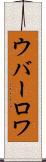 ウバーロワ Scroll