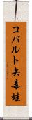 コバルト矢毒蛙 Scroll