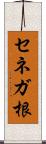 セネガ根 Scroll