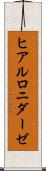 ヒアルロニダーゼ Scroll