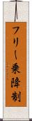 フリー乗降制 Scroll