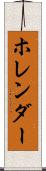 ホレンダー Scroll