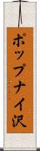 ポップナイ沢 Scroll