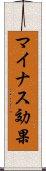 マイナス効果 Scroll