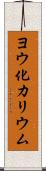 ヨウ化カリウム Scroll
