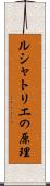 ルシャトリエの原理 Scroll