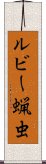 ルビー蝋虫 Scroll