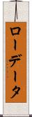ロー・データ Scroll