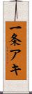 一条アキ Scroll