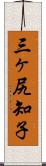 三ヶ尻知子 Scroll