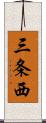三条西 Scroll
