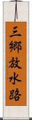 三郷放水路 Scroll