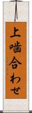 上噛合わせ Scroll