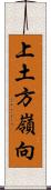 上土方嶺向 Scroll