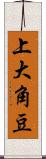 上大角豆 Scroll