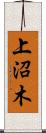 上沼木 Scroll