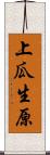 上瓜生原 Scroll