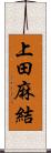 上田麻結 Scroll