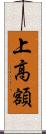 上高額 Scroll