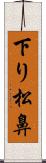 下り松鼻 Scroll