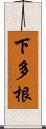 下多根 Scroll