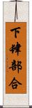 下肆部合 Scroll